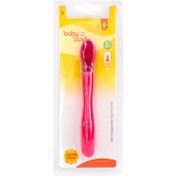 تصویر قاشق غذاخوری سیلیکون حرارتی کودک سایز1 بسته بندی بلیستر مدل 428 بی بی لند Baby Land 428 Silicon Spoon Size 1