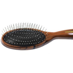 تصویر برس طرح چوب بیضی با دندانه استیل پرومکس مدل W311 ا Promax W311 Hair Brush Promax W311 Hair Brush