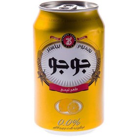 تصویر نوشیدنی مالت بدون الکل جوجو با طعم لیمو مقدار 330 میلی لیتر Jojo Lemon Non Alcoholic Malt Drink 330ml