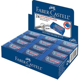 تصویر پاک کن بزرگ فابر کاستل ( Faber Castell ) مدل PVC Free آبی - کد 187175 