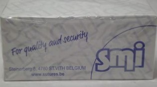 تصویر نخ بخیه جراحی مونوکریل smi - 2/0 کات 