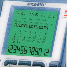 تصویر تلفن با سیم میکروتل مدل MCT-3191CID 
