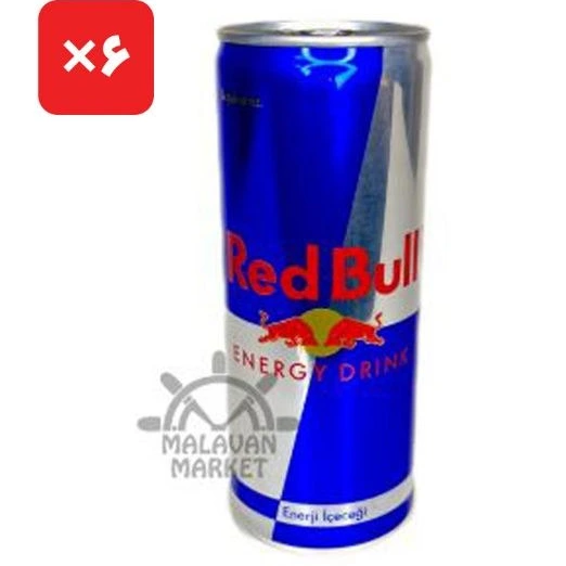 خرید و قیمت نوشابه انرژی زا ردبول باکس ۶ عددی حجم ۲۵۰ میلی لیتر اصل Red ...
