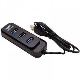 تصویر هاب 4 پورت USB 3.0 سیم دار 