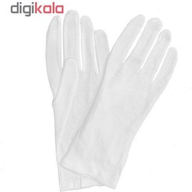 تصویر دستکش مدل E20-NBC - سفید - S 