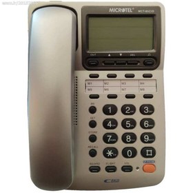 تصویر تلفن رومیزی میکروتل MICROTEL مدل MCT-85CID 