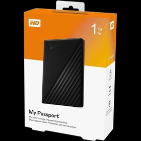 تصویر هارد اکسترنال WESTERN مدل My Passport ظرفیت 1TB 