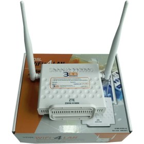 تصویر مودم روتر بی سیم چهار پورت VDSL زد تی ای مدل ZXHN H168N ZTE ZXHN H168N 4port Wireless VDSL Router