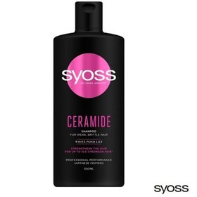 تصویر شامپو سایوس Syoss Seramide مخصوص موهای ضعیف 500 میل ا Syoss Seramide Shampoo 600ml Syoss Seramide Shampoo 600ml