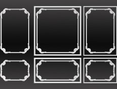 تصویر قاب بندی دیوار طرح ۲ 