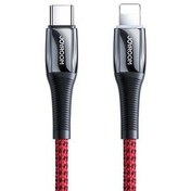 تصویر کابل 1.2 متری تایپ سی به لایتنینگ جوی روم مدل S-1224K2 Joyroom S-1224K2 Type-C To Lightning Cable 1.2m