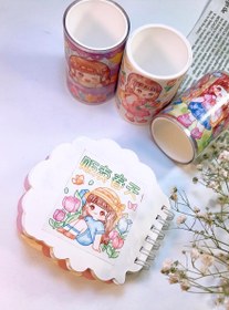 تصویر استیکر 6 سانت دختر 6 cm girl sticker