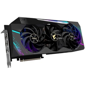 تصویر کارت گرافیک جیفورس آر تی ایکس مدل GIGABYTE AORUS 3080 XTREME 10G Gaming NON LHR 100 Hshrite برند GeForce RTX 