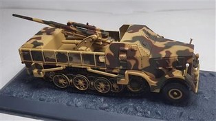 تصویر ماکت هالفتراک sd.kfz.9 در جنگ جهانی دوم 