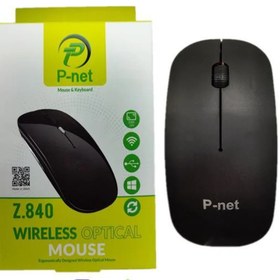 تصویر ماوس بی سیم P-net مدل Z.840 P-net Z.840 Wireless Mouse