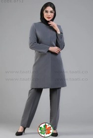 تصویر مانتو شلوار اداری | مدل آنیتا | کد 0712 