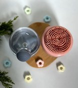 تصویر لیف سیلیکونی مدرن مخزن دار اورجینال درجه یک Silicone Body Brush 