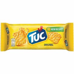 تصویر بیسکوئیت tuc مدل cheese حجم100 گرمی Tuc biscuits cheese 100gr