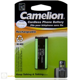 تصویر C085 باتری قابل شارژ برای تلفن بی‌سیم پاناسونیک، جایگزین با P105، مارک کملیون 