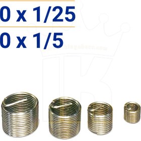 تصویر فنر هلی کویل شمس سایز 10 (M10) 