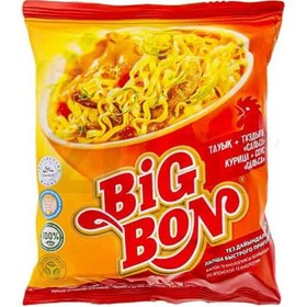 تصویر نودل بیگ بون Big Bon Chicken & Sauce با طعم مرغ و سس سالسا 75 گرم 