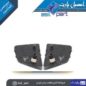 تصویر ست کلید کروز کنترل و سیستم صوتی روی فرمان دنا، دنا پلاس و سورن پلاس -ایساکو شرکتی اصل 