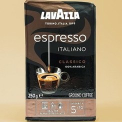 تصویر قهوه لاوازا اسپرسو ایتالیانو 250 گرمی ا Lavazza Espresso Coffee 250 gr Lavazza Espresso Coffee 250 gr