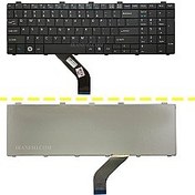 تصویر کیبورد لپ تاپ فوجیتسو مدل Lifebook AH530 