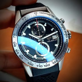 تصویر ساعت مردانه تگ هوور بند رابر tag heuer 