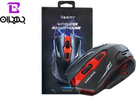 تصویر ماوس بی سیم مخصوص بازی وریتی مدل V-MS5119GW ا Verity V-MS5119GW Wireless Gaming Mouse Verity V-MS5119GW Wireless Gaming Mouse