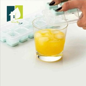 تصویر قالب یخ سیلیکونی - طوسی 