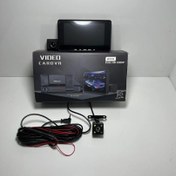 تصویر دوربین ثبت وقایع مانیتوردار۳ دوربینه برند اینفینیتی پلاس با گارانتی Live 3 camera fullhd video