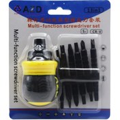 تصویر پیچ گوشتی مشتی جغجغه ای آروا مدل SMT-AZD-13IN1 بسته ۷ عددی 