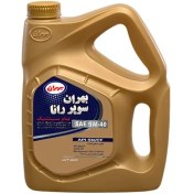 تصویر روغن موتور ایران خودرو ۴ لیتری ۵W40 SN 