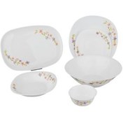 تصویر سرویس غذاخوری لومینارک ۲۶ پارچه ارکوپال طرح نیو کارین 