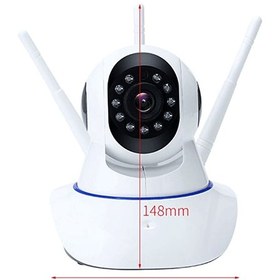 تصویر پیجر تصویری Ozmik Wi-fi Wireless Ip 3 Antenna Baby Security Camera - زمان ارسال 15 تا 20 روز کاری 