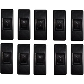 تصویر کلید بین راهی مشکی تک پل تک عددی 