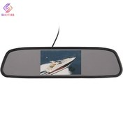 تصویر آینه دنده عقب با دوربین 4.3 اینچی TFT LCD Rearview mirror monitor with 4.3 inch TFT LCD camera