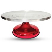 تصویر صفحه گردان کیک استیل پایه رنگی 