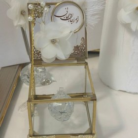 تصویر ست بله برون و عقد 