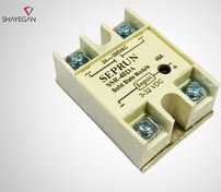 تصویر رله SSR-40DA Solid State – رله ۲۴-۳۸۰ ولت ۴۰ آمپر 