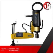 تصویر دستگاه قلاویز زن برقی M2-M10 بازویی یونیورسال TRM با پاشش روغن و هوا 