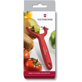 تصویر پوست گیر یا پوست کن ویکتورینوکس اصل سوئیس مدل Victorinox Tomaten- und Kiwischäler 7.6079.1 