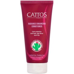 تصویر نرم کننده موهای رنگ شده کاتوس 200 میلی لیتر Cattos Radiance Enhancing Conditioner 200ml