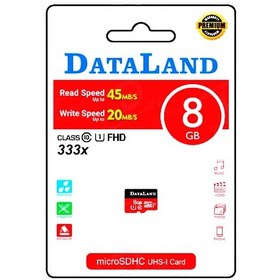 تصویر کارت حافظه 8 گیگابایت سازگار دوربین DataLand 