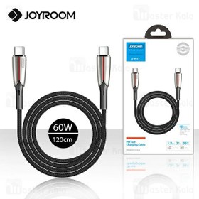 تصویر کابل Type C به Type C فست شارژ جویروم Joyroom S-M417 Roma Cable توان 60 وات 