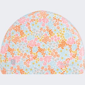 تصویر کلاه شنا نابایجی - دکتلون Nabaiji Swimming Cap - Printed Fabric - Size S - Pink 