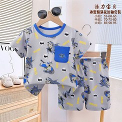 تصویر تیشرت شورت پسرانه کد 21821 