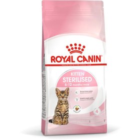 تصویر غذای خشک گربه رویال کنین کیتن استریلایزد - وزن 2 کیلوگرم Royal Canin Kitten Sterilised Cat Food 2kg