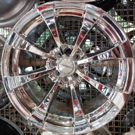 تصویر رینگ اسپرت سایز ۱۶ (۱۰۸-۱۰۰×۸) کروم Sport wheel size 16"(8×100-108) Chrome